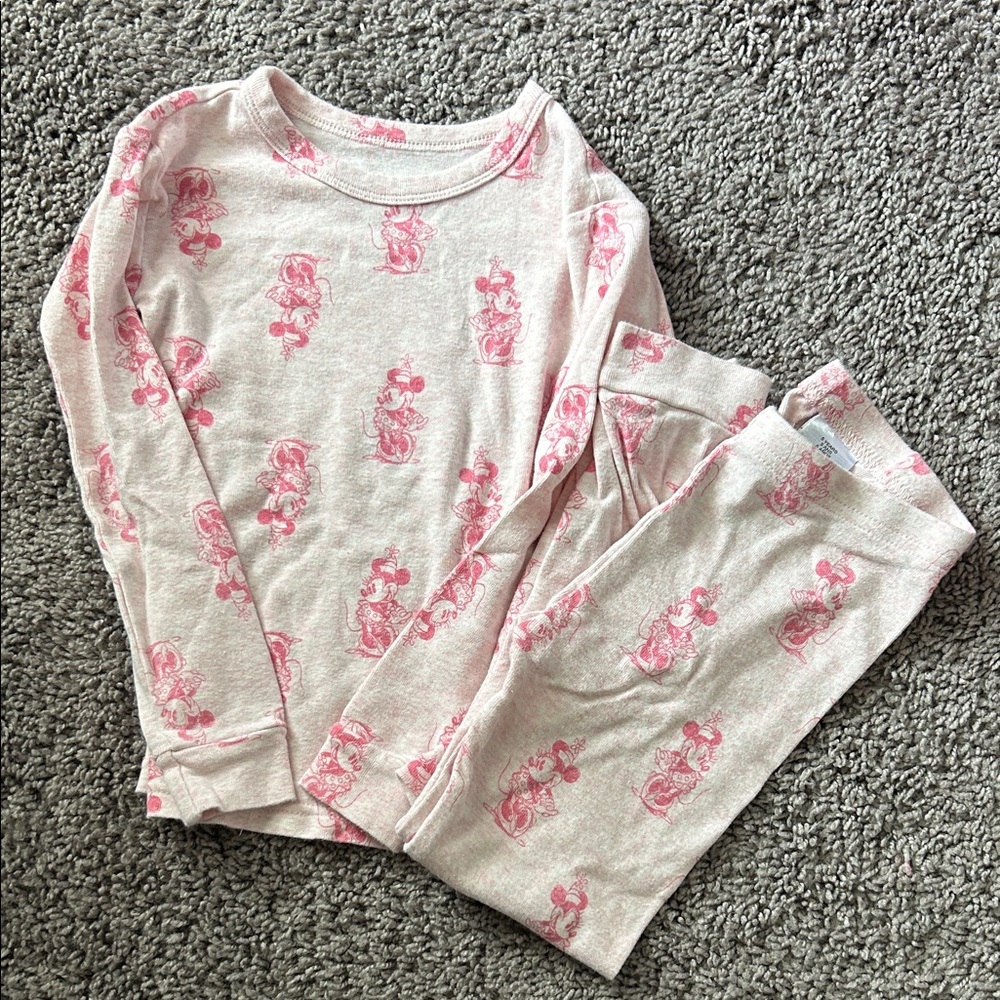 GAP Kids Pajama Set with Pink Print